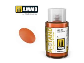 AMMO MIG A-Stand raudono oksido gruntas aerografui 30 ml (2357)
