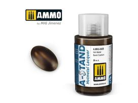 AMMO MIG A-Stand Hot Metal Burnt Carbon dažai, 30 ml (A.MIG-2425)