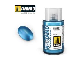 AMMO MIG A-Stand Hot Metal Blue metaliniai dažai 30 ml (2421)