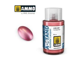 AMMO MIG A-Stand Hot Metal Red metaliniai dažai 30 ml (2420)