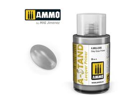 AMMO MIG A-Stand blizgus pilkas gruntas 30 ml, aerografui (2355)