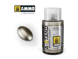 AMMO MIG A-Stand metalikų dažai Paleburnt Metal, 30 ml, 2303