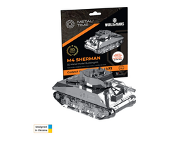 Metalinis konstruktorius M4 Sherman 1:72 (WoT) – Metal Time MT070