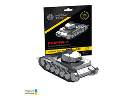 Metal Time Pz.Kpfw. II tanko metalinis konstruktorius 1:72 (MT060)