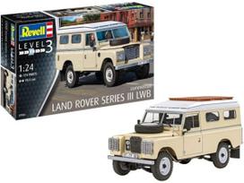 Revell Land Rover Series III 1:24 ilga ratų bazė, plastikinis rinkinys