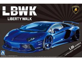 Aoshima LB Works Lamborghini Aventador Ver.2 surenkamas modelis 1/24