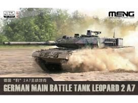 Meng Model Leopard 2 A7 vokiškas tankas 1/72 plastikinis surenkamas modelis