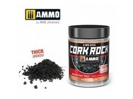 AMMO MIG kamštinės granulės dioramoms „Cork Rock“ stambios, 100 ml (8434)