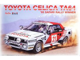 NuNu Toyota Celica TA64 ’85 Safari Rally nugalėtoja 1/24 plastiko rinkinys