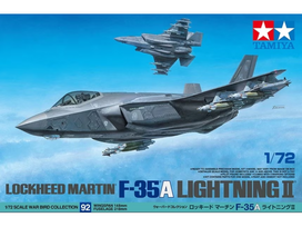 Tamiya Lockheed Martin F-35A Lightning II 1/72 plastikinis lėktuvo modelis