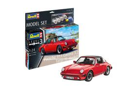 Revell Porsche 911 Carrera 3.2 Targa 1:24 dovanų komplektas (G-Model)