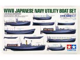 Tamiya Japonijos karinio jūrų laivyno pagalbinių katerių rinkinys 1/350, 78026