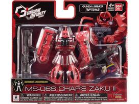Bandai Gundam Infinity Char'o Zaku Gunpla figūrėlė