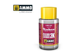 AMMO MIG Cobra Motor 2K blizgus skaidrus lakas, 30 ml (2261)