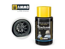 AMMO MIG Cobra Motor satininiai juodi dažai automobiliui 30 ml, 0341