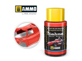 AMMO MIG Cobra Motor dažai Rosso Corsa 30 ml (0312) 50–60-ųjų