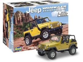 Revell Jeep Wrangler Rubicon 1:25 surenkamas plastikinis modelis