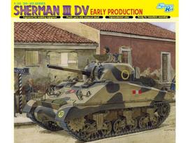 Dragon Sherman III DV ankstyvos gamybos 1/35 plastikinis modelis (6573)
