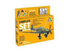 Italeri Junkers Ju 87B Stuka dovanų rinkinys 1/72, su dažais ir klijais