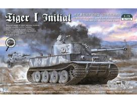 Border Model Tiger I ankstyvasis 1/72 surenkamas plastikinis tanko modelis 7205