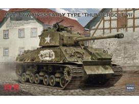 Rye Field Model Sherman M4A3 76W HVSS Thunderbolt VII 1/35 plastikinis modelis