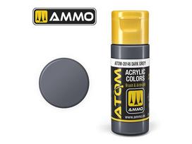 AMMO MIG ATOM akriliniai dažai tamsiai pilka 20 ml (20146)