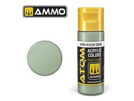 AMMO MIG ATOM akriliniai dažai Sky Green 20 ml (20140)