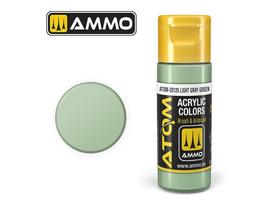 AMMO MIG ATOM akriliniai dažai Light Gray Green 20 ml (20125)