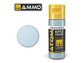AMMO MIG ATOM akriliniai dažai šviesiai mėlyna 20 ml (20122)