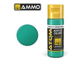 AMMO MIG ATOM akriliniai dažai Turkio žalia 20 ml (20114)