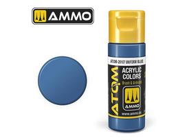 AMMO MIG ATOM akriliniai dažai Uniform Blue 20 ml (20107)