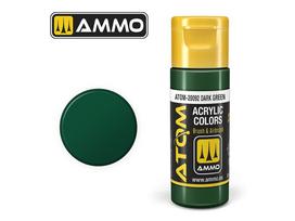 AMMO MIG ATOM akriliniai dažai Tamsiai žalia, 20 ml (20092)