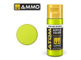 AMMO MIG ATOM akriliniai dažai Lime Green 20 ml (20089)