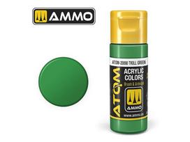 Akriliniai dažai ATOM Troll Green 20 ml (AMMO MIG 20090)