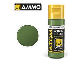 AMMO MIG ATOM akriliniai dažai Green Base, 20 ml (20083)