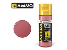 AMMO MIG ATOM akriliniai dažai Vintage Pink, 20 ml (20036)