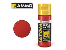 AMMO MIG ATOM akriliniai dažai Blood Red 20 ml (20031)