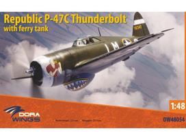Dora Wings P-47C Thunderbolt su degalų baku 1/48 (48054)
