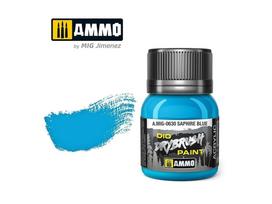 AMMO MIG DRYBRUSH sendinimo dažai Safyro mėlyna 40 ml (0630)