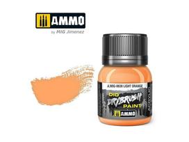 AMMO MIG DRYBRUSH šviesiai oranžiniai dažai, 40 ml (0638)