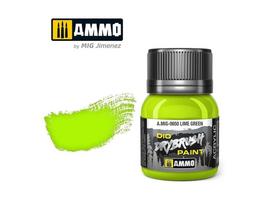 AMMO MIG DRYBRUSH sendinimo dažai Lime Green 40 ml