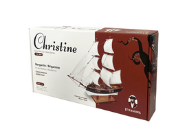 Everships Christine medinis laivo modelis 1:100 – surenkamas rinkinys