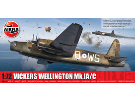 Airfix Vickers Wellington Mk.IA/C 1:72 plastikinis lėktuvo surinkimo rinkinys