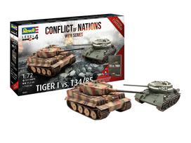 Revell Conflict of Nations dovanų komplektas 1/72, 05655 su dažais ir klijais