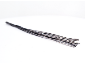 ASK švino viela, pusapvalė 0.8×0.55×140 mm (200-T0081)