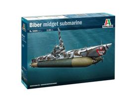 Italeri Biber nykštukinis povandeninis laivas 1/35 – surenkamas modelis