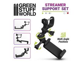 Green Stuff World streamer telefono/kameros laikiklis Arch LED lempai 11216