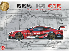 NuNu BMW M8 GTE 2020 Road Atlanta nugalėtojas 1/24 plastikinis surenkamas modelis