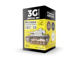 AK Interactive akrilinių dažų rinkinys Vokiečių spalvos 1937–43 (3-ios kartos)