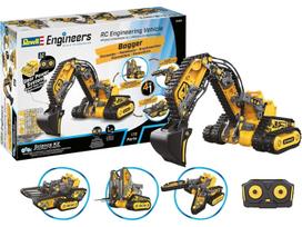 Revell RC 4in1 inžinerinė technika su pultu, surenkama, be klijų, 8+, 21304